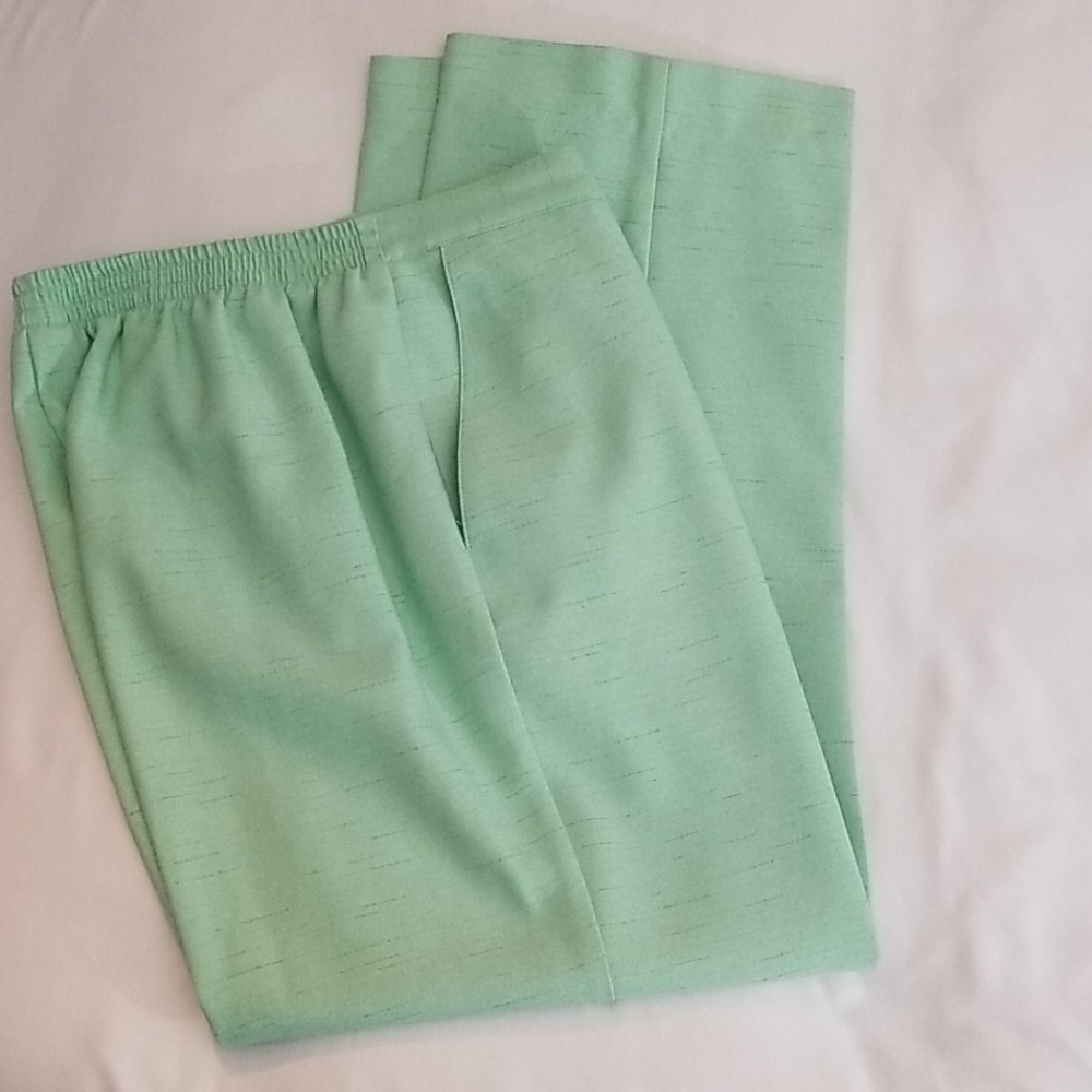Lime Green Alfred Dunner pants